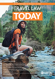 Travel Law Today - Autumn 2021 cover