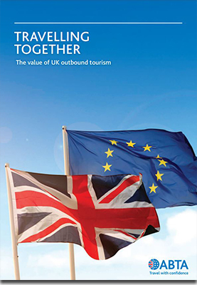 Travelling Together - The value of UK outbound tourism cover